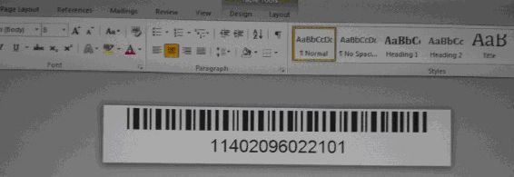 通過word來使用TSC TTP-342e打印條形碼，標簽為何空白呢？